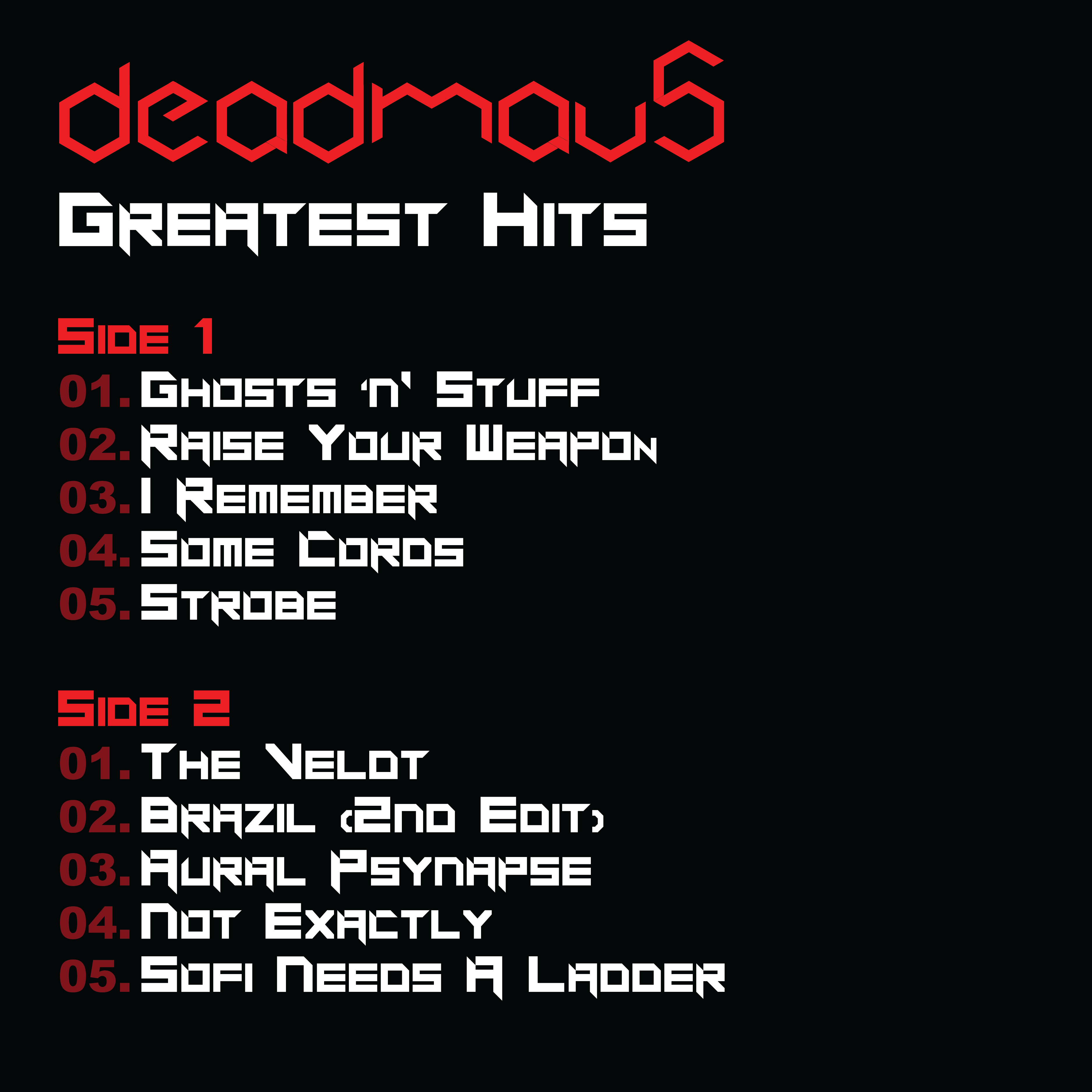 Deadmau5 Vinyl back